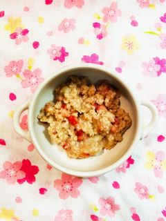 離乳食中期✩.*˚あまあまオートミール粥-レシピのメイン写真