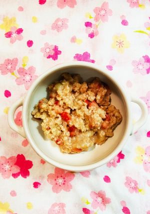 離乳食中期✩.*˚あまあまオートミール粥-レシピのメイン写真