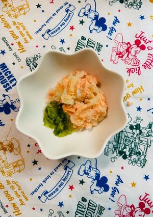 離乳食中期✩.*˚鮭ポテトサラダ-レシピのメイン写真