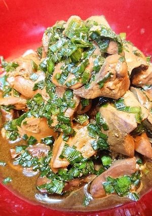 レバーとハツの旨煮♪レバニラ煮-レシピのメイン写真