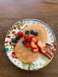 我が家の週末パンケーキ-レシピのメイン写真
