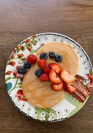 我が家の週末パンケーキ-レシピのメイン写真