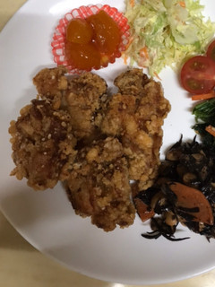今日は特別な日に!もも肉の贅沢から揚げ♡-レシピのメイン写真