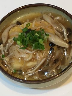 豆腐のきのこあんかけ-レシピのメイン写真