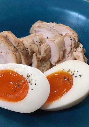 簡単しっとり！鶏ハム　シャリアピン風-レシピのメイン写真