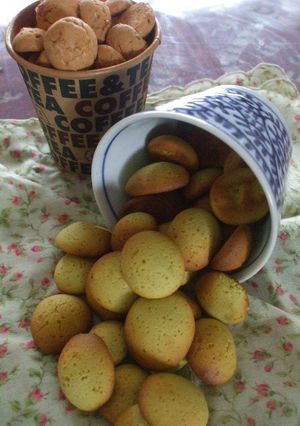 ミルキィボーロ（抹茶風味）-レシピのメイン写真