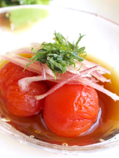 ミニトマトのガリのせ-レシピのメイン写真