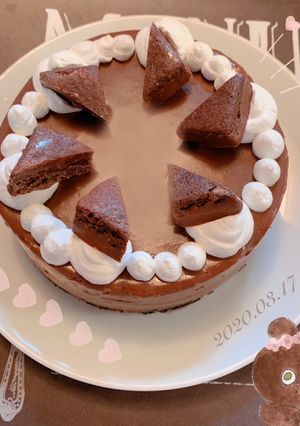 悪魔の濃厚チョコレートチーズケーキ-レシピのメイン写真