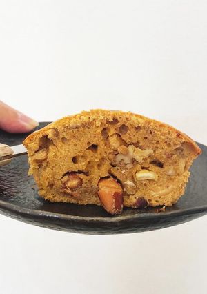 ゴロゴロナッツのきな粉パウンドケーキ-レシピのメイン写真