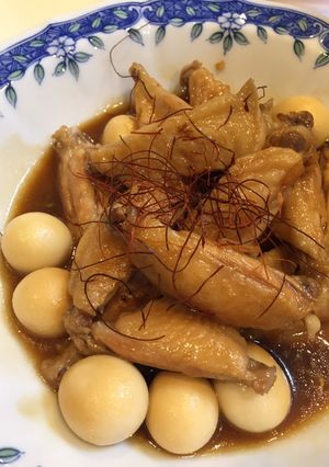 超簡単！！ビールが進む手羽中のお酢煮-レシピのメイン写真