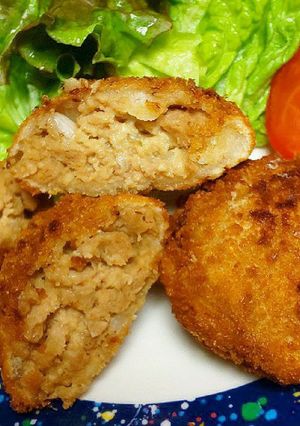 畑のお肉★大豆ミートでミンチカツ★-レシピのメイン写真