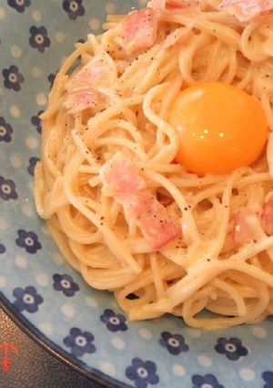 濃厚カルボナーラ-レシピのメイン写真