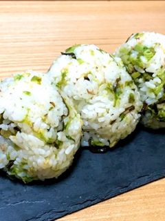 蕗の薹(ふきのとう)おにぎり-レシピのメイン写真