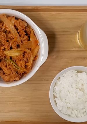 簡単に作る [豚キムチ作り方] 韓国料理-レシピのメイン写真