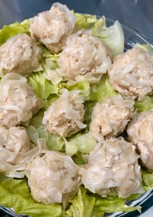 鶏の胸肉でシュウマイ-レシピのメイン写真