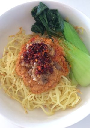 簡単！ 汁なし坦々焼きそば-レシピのメイン写真