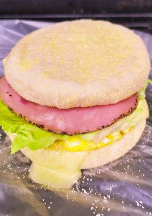 イングリッシュマフィンサンド-レシピのメイン写真