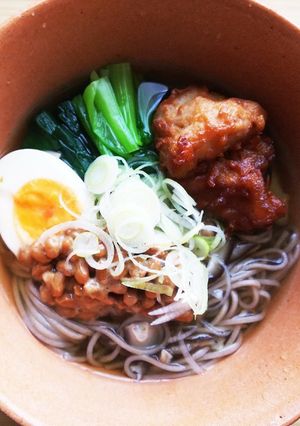 さっぱりしっかりお腹満足お蕎麦-レシピのメイン写真