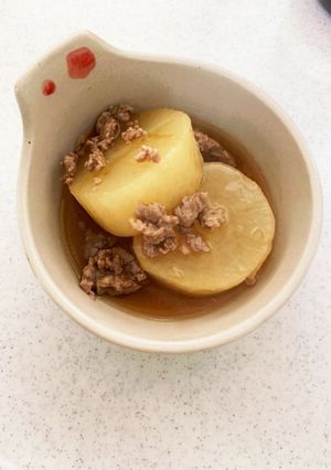 大根と生姜のそぼろ餡かけ-レシピのメイン写真