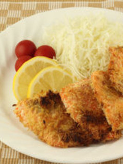 鮭のシークヮーサーこしょうマヨパン粉焼き-レシピのメイン写真