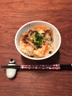 圧力鍋でしめじご飯-レシピのメイン写真
