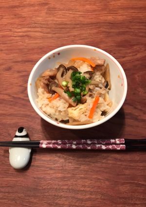 圧力鍋でしめじご飯-レシピのメイン写真