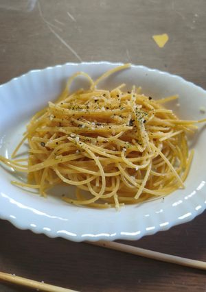 簡単！とまおっ流麺つゆパスタ！-レシピのメイン写真