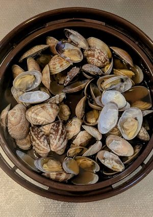 tacookあさりの酒蒸し(5.5合炊用-レシピのメイン写真
