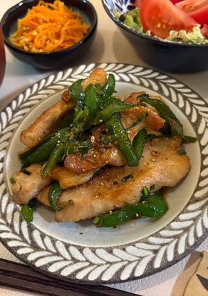 ご飯が進む♡豚トロのねぎ塩にんにく炒め-レシピのメイン写真