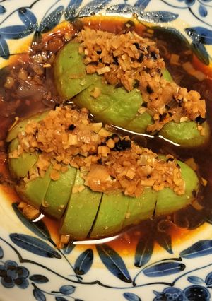 蒸しアボカドの中華風-レシピのメイン写真