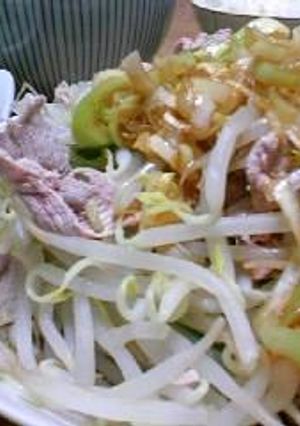 冷しゃぶ風豚肉ぴりからサラダ-レシピのメイン写真