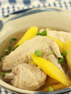島人参と鶏肉のお汁-レシピのメイン写真