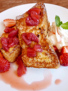 いちごのフレンチトースト-レシピのメイン写真