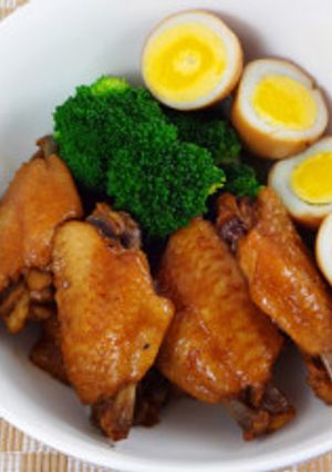 シークヮーサーぽん酢の手羽中さっぱり煮-レシピのメイン写真