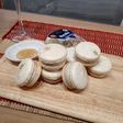 ブルーチーズとはちみつのマカロン