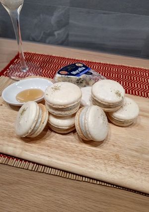 ブルーチーズとはちみつのマカロン-レシピのメイン写真