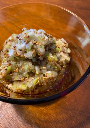 焼肉に必須！ごま香る ねぎ塩タレ-レシピのメイン写真