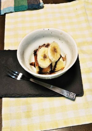 普通のカステラもおしゃれに外食気分満喫-レシピのメイン写真