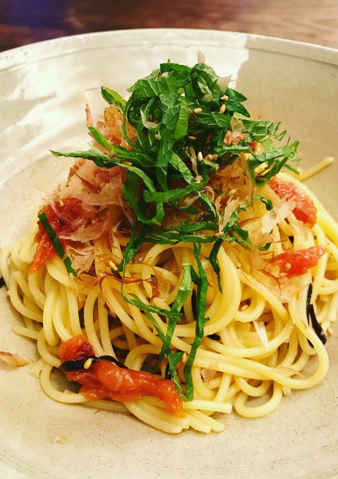 乾物で　簡単和風パスタ-レシピのメイン写真