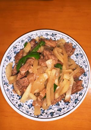 霜降り牛と大根とピーマンの和風青椒肉絲?-レシピのメイン写真