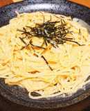 意外な出会い★明太キムチのクリームパスタ