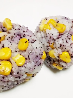 赤しそとコーンの混ぜご飯-レシピのメイン写真