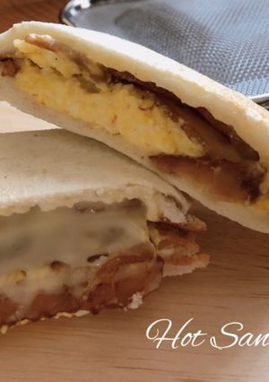 簡単ランチ＊トースターでホットサンド-レシピのメイン写真