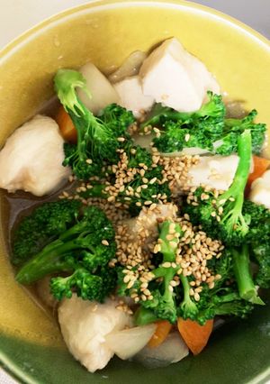 全てレンジ胸肉根菜のトロ旨煮-レシピのメイン写真