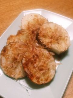 皮ごと長芋ソテー梅昆布茶味-レシピのメイン写真