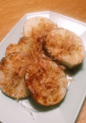 皮ごと長芋ソテー梅昆布茶味-レシピのメイン写真