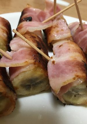 スペイン式ベーコン巻きバナナ-レシピのメイン写真
