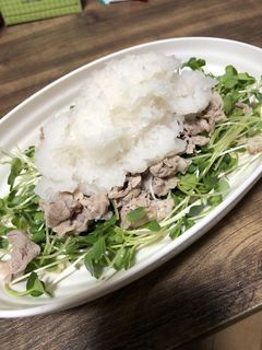 豚しゃぶおろしサラダ-レシピのメイン写真