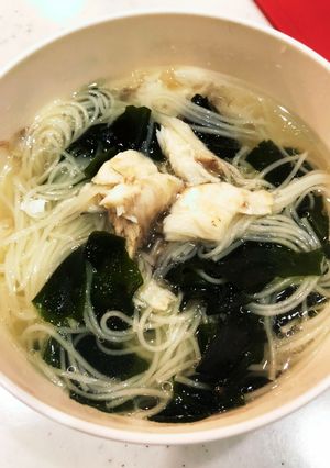 子供大好き鯛スープのにゅーめん-レシピのメイン写真