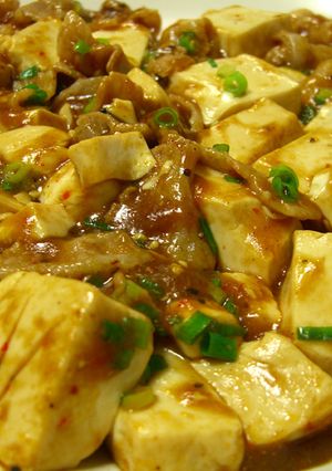 豚バラ肉で麻婆豆腐-レシピのメイン写真